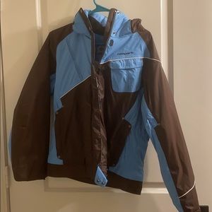 Women’s medium reversible Columbia winter jacket